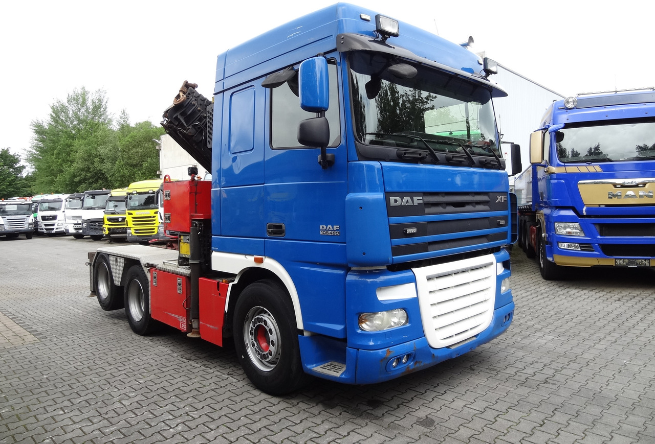 Φορτηγό με γερανό, Τράκτορας Daf XF105 460 6X2 Palfinger PK 34002: φωτογραφία 12