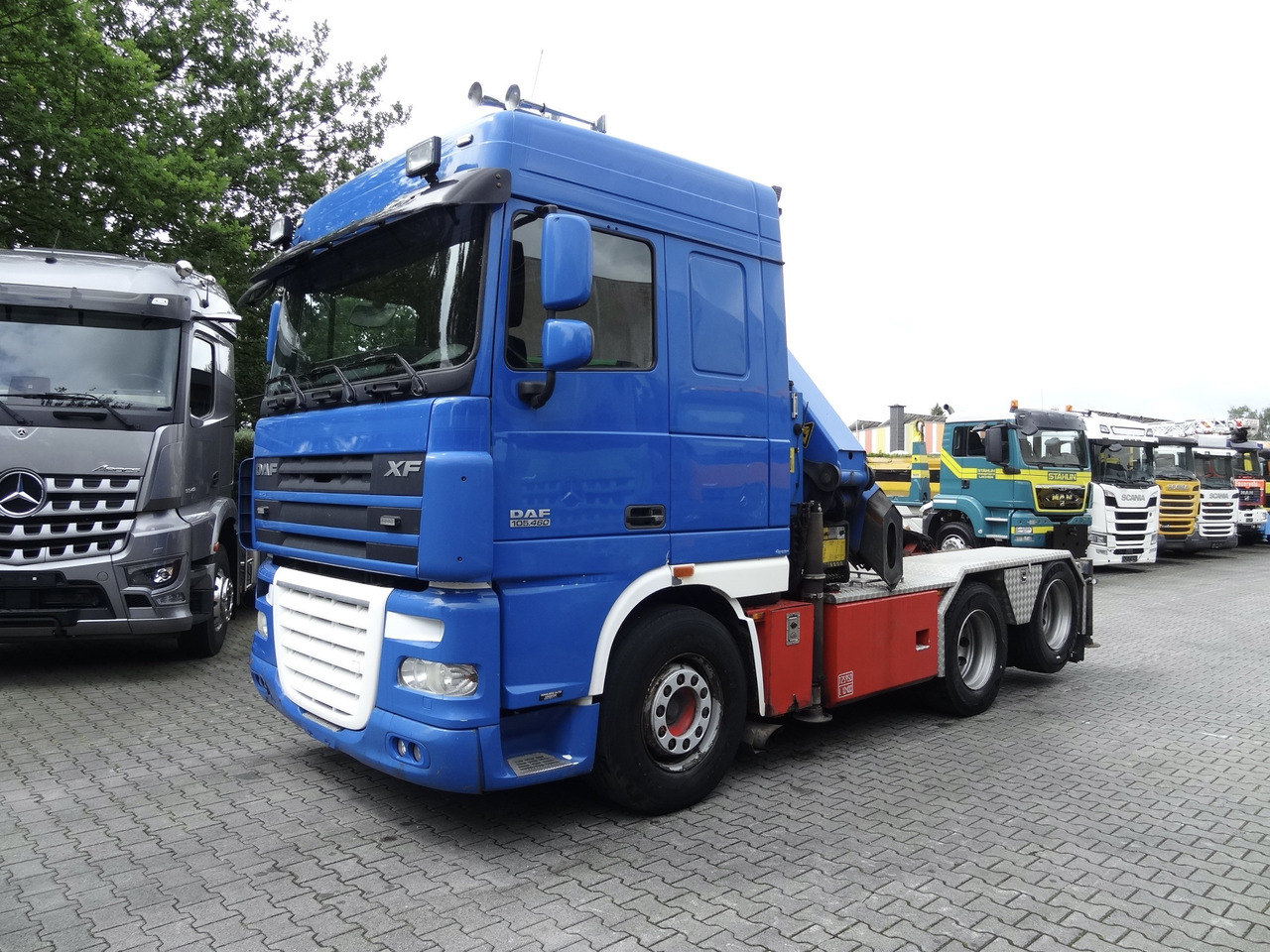 Φορτηγό με γερανό, Τράκτορας Daf XF105 460 6X2 Palfinger PK 34002: φωτογραφία 10