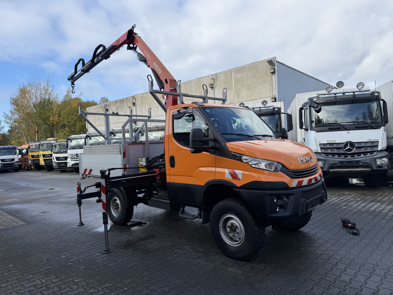 Iveco Daily 55S18W 4X4 Palfinger PK 7.501 - Μικρό φορτηγό με καρότσα: φωτογραφία 2 Iveco Daily 55S18W 4X4 Palfinger PK 7.501 - Μικρό φορτηγό με καρότσα: φωτογραφία 2