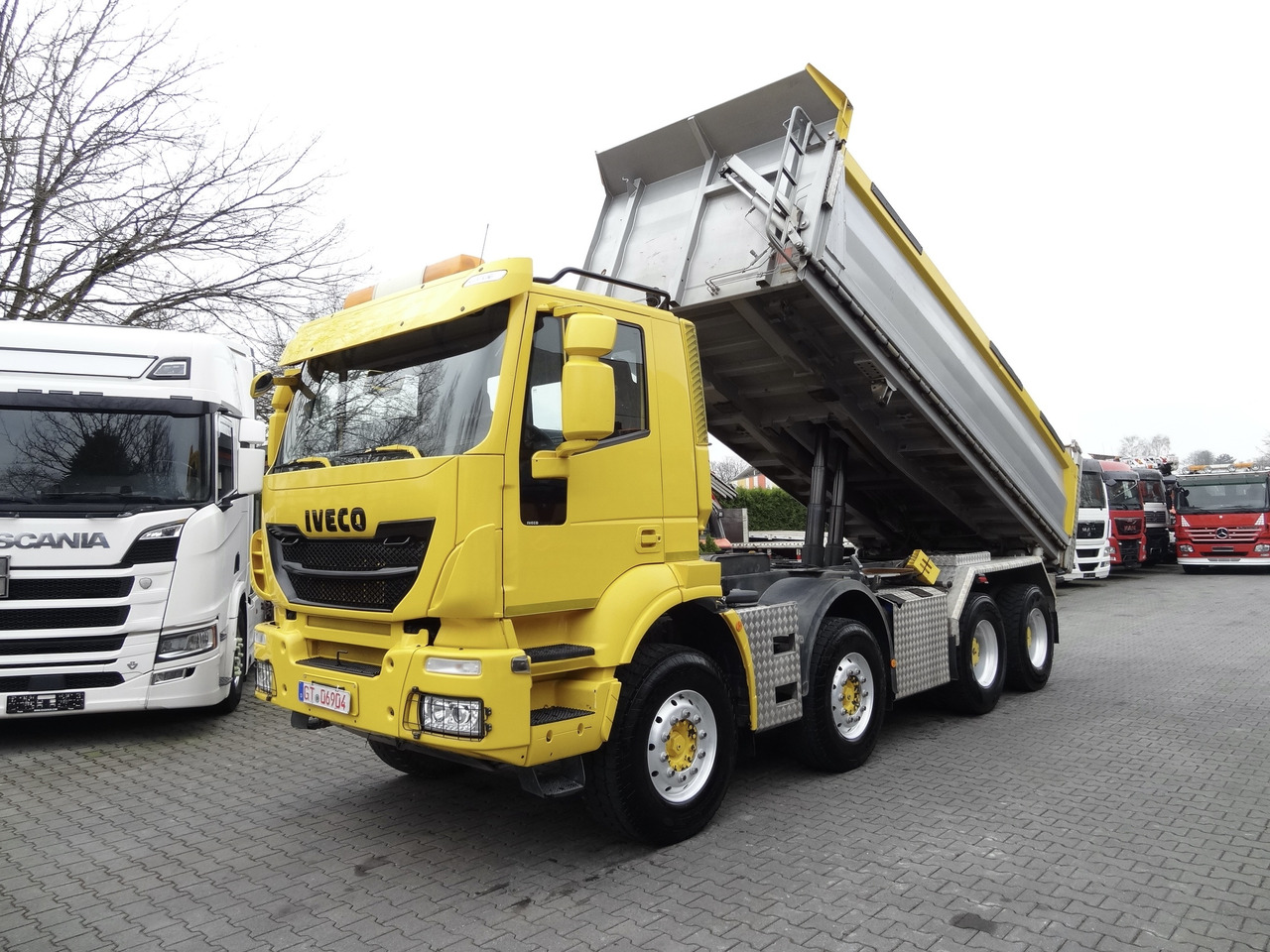 Iveco Trakker 450 8X4 Meiller - Φορτηγό ανατρεπόμενο: φωτογραφία 1 Iveco Trakker 450 8X4 Meiller - Φορτηγό ανατρεπόμενο: φωτογραφία 1