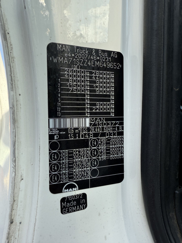 MAN TGS 28.440 6X4H-4 Atlas 290 bis 24 Meter - Φορτηγό με ανοιχτή καρότσα, Φορτηγό με γερανό: φωτογραφία 5 MAN TGS 28.440 6X4H-4 Atlas 290 bis 24 Meter - Φορτηγό με ανοιχτή καρότσα, Φορτηγό με γερανό: φωτογραφία 5
