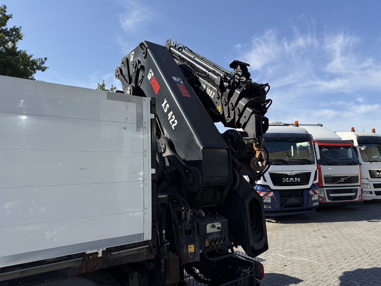 MAN TGX 26.480 6X2 Hiab 422 + Jib + Winde - Φορτηγό με ανοιχτή καρότσα, Φορτηγό με γερανό: φωτογραφία 3 MAN TGX 26.480 6X2 Hiab 422 + Jib + Winde - Φορτηγό με ανοιχτή καρότσα, Φορτηγό με γερανό: φωτογραφία 3