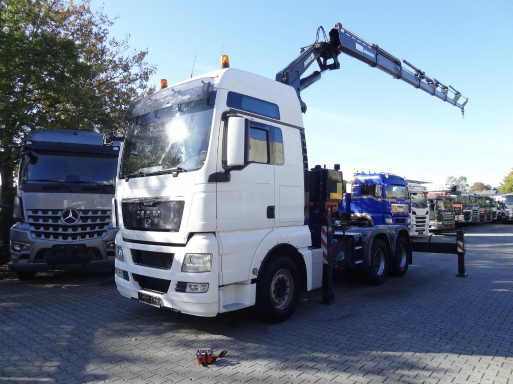 MAN TGX 33.480 6X4 Kran MKG 381 bis 20 Meter - Φορτηγό με γερανό, Τράκτορας: φωτογραφία 1 MAN TGX 33.480 6X4 Kran MKG 381 bis 20 Meter - Φορτηγό με γερανό, Τράκτορας: φωτογραφία 1
