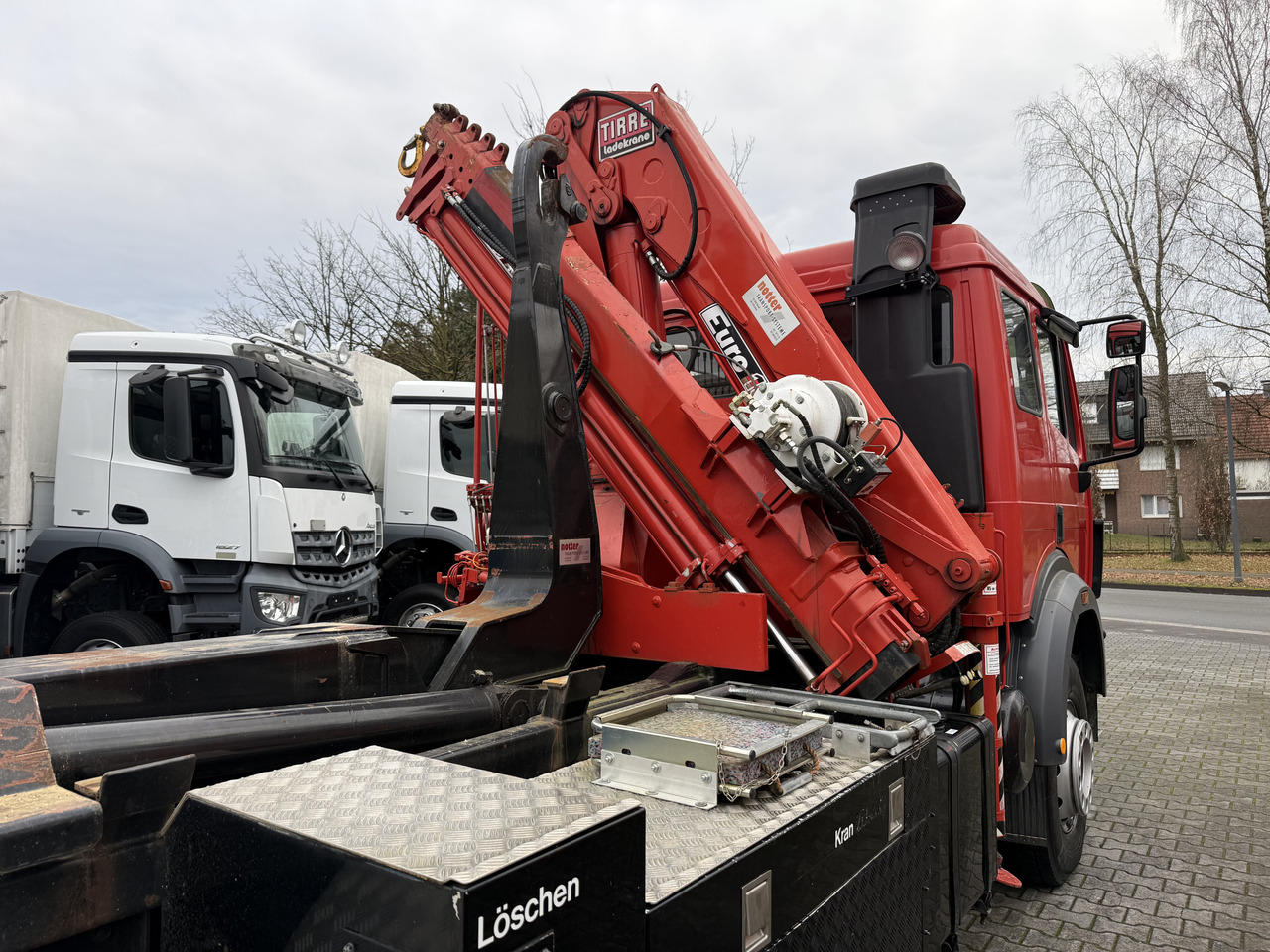 Mercedes-Benz SK 2538 6X4 Haken Kran/ Oldtimer/ Feuerwehr - Φορτηγό φόρτωσης γάντζου, Φορτηγό με γερανό: φωτογραφία 3 Mercedes-Benz SK 2538 6X4 Haken Kran/ Oldtimer/ Feuerwehr - Φορτηγό φόρτωσης γάντζου, Φορτηγό με γερανό: φωτογραφία 3