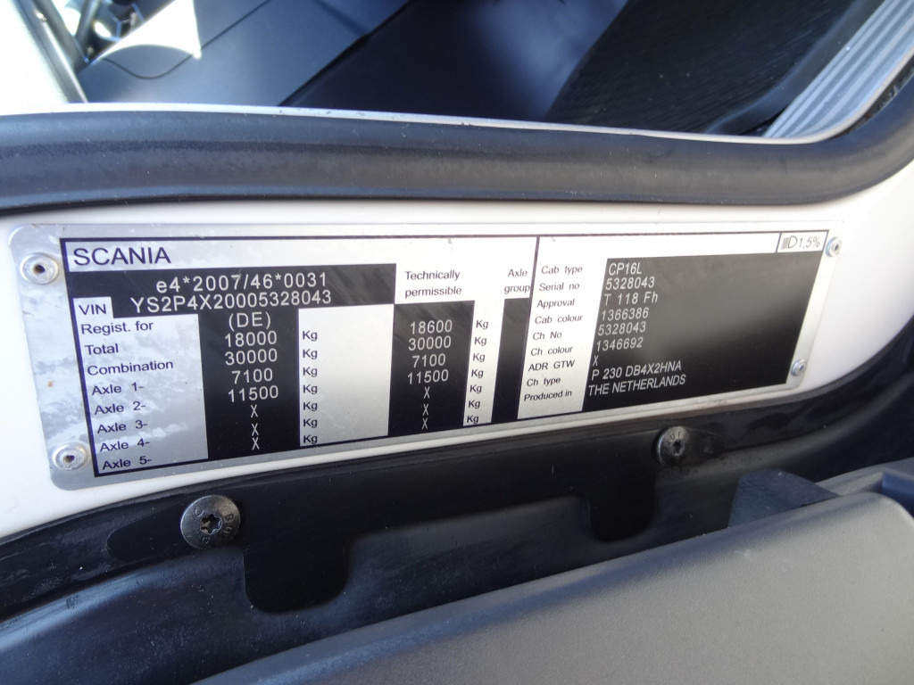 Scania P230 4X2 Kran Atlas 92.2 A2 - Φορτηγό με ανοιχτή καρότσα, Φορτηγό με γερανό: φωτογραφία 4 Scania P230 4X2 Kran Atlas 92.2 A2 - Φορτηγό με ανοιχτή καρότσα, Φορτηγό με γερανό: φωτογραφία 4
