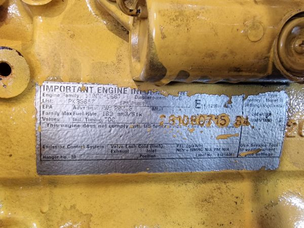 Κινητήρας για Βιομηχανικός εξοπλισμός Caterpillar/Perkins C6.6/1106C-E66T Engine (Industrial): φωτογραφία 11