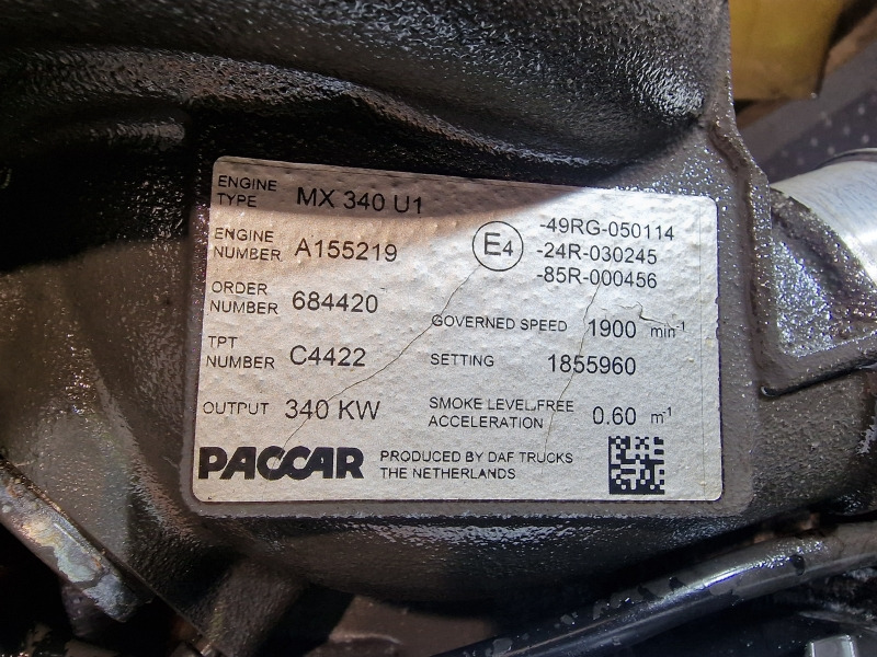 DAF MX340U1 EUR5 XF106.460 Engine (Truck) - Κινητήρας για Φορτηγό: φωτογραφία 2 DAF MX340U1 EUR5 XF106.460 Engine (Truck) - Κινητήρας για Φορτηγό: φωτογραφία 2