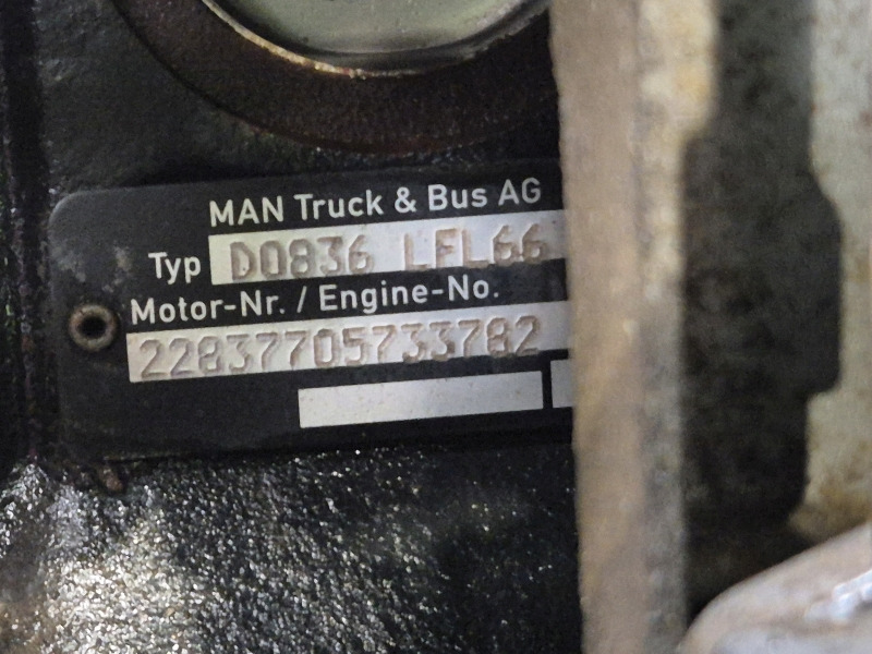 MAN D0836 LFL66 Engine (Truck) - Κινητήρας για Φορτηγό: φωτογραφία 1 MAN D0836 LFL66 Engine (Truck) - Κινητήρας για Φορτηγό: φωτογραφία 1