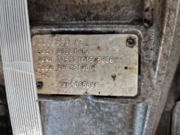 Κιβώτιο ταχυτήτων Mercedes Benz G281-12 With Retarder Gearbox: φωτογραφία 11