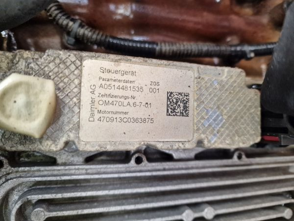 Mercedes Benz OM470LA 6-7-01 Engine (Truck) - Κινητήρας για Φορτηγό: φωτογραφία 2 Mercedes Benz OM470LA 6-7-01 Engine (Truck) - Κινητήρας για Φορτηγό: φωτογραφία 2
