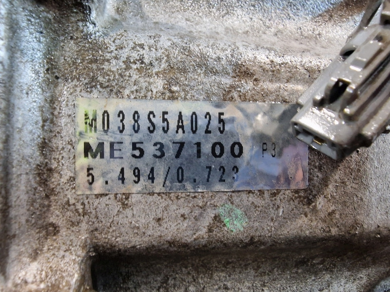 Mitsubishi M038S5A025 Manual Gearbox - Κιβώτιο ταχυτήτων: φωτογραφία 2 Mitsubishi M038S5A025 Manual Gearbox - Κιβώτιο ταχυτήτων: φωτογραφία 2