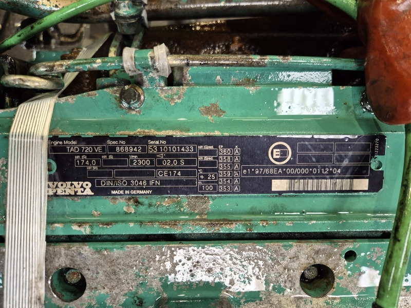 Volvo TAD720VE Engine (Industrial) - Κινητήρας για Βιομηχανικός εξοπλισμός: φωτογραφία 2 Volvo TAD720VE Engine (Industrial) - Κινητήρας για Βιομηχανικός εξοπλισμός: φωτογραφία 2