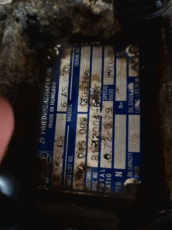 ZF 6AS850 MAN Gearbox - Κιβώτιο ταχυτήτων: φωτογραφία 2 ZF 6AS850 MAN Gearbox - Κιβώτιο ταχυτήτων: φωτογραφία 2