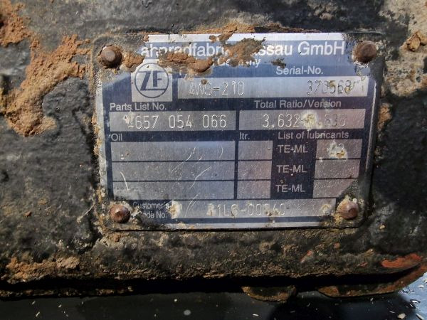 ZF Industrial/Hyundai 4WG-210 Gearbox - Κιβώτιο ταχυτήτων: φωτογραφία 2 ZF Industrial/Hyundai 4WG-210 Gearbox - Κιβώτιο ταχυτήτων: φωτογραφία 2