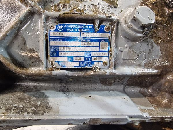 Κιβώτιο ταχυτήτων ZF Traxon 12TX2620TD Gearbox: φωτογραφία 11 Κιβώτιο ταχυτήτων ZF Traxon 12TX2620TD Gearbox: φωτογραφία 11