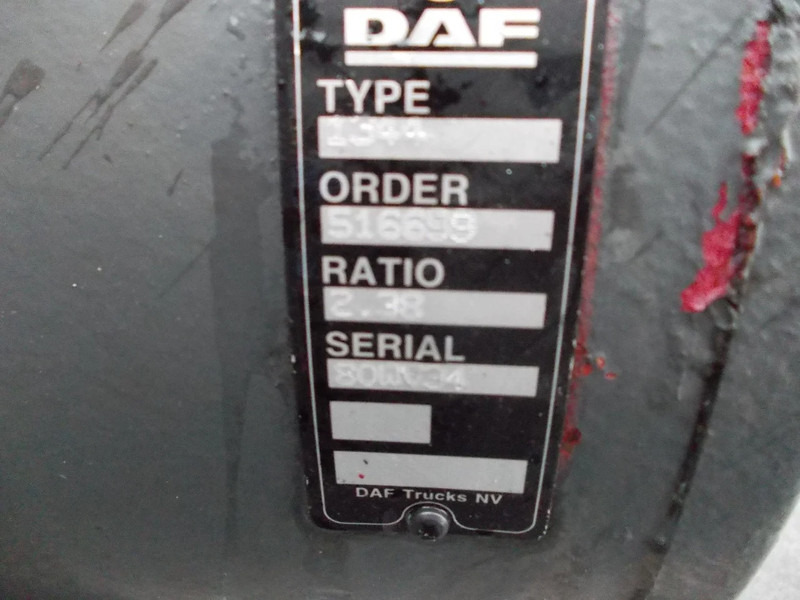 DAF 2027358//187337 // 2146086 // 2208961 RATIO 1=2,38 TYPE1344 MODEL 2021 - Πίσω άξονας για Φορτηγό: φωτογραφία 5 DAF 2027358//187337 // 2146086 // 2208961 RATIO 1=2,38 TYPE1344 MODEL 2021 - Πίσω άξονας για Φορτηγό: φωτογραφία 5