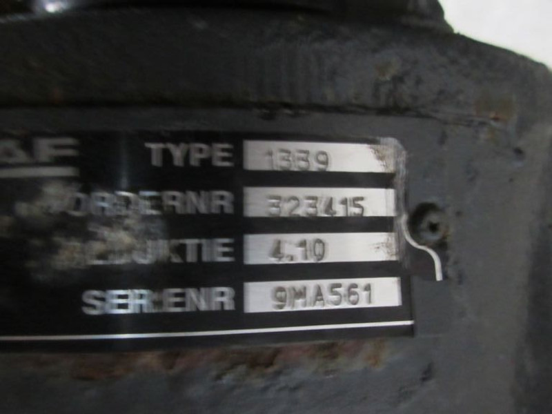 DAF CF75 1653066 DIFFERENTIEEL 1339 RATIO 4,10 EURO 5 - Διαφορικό για Φορτηγό: φωτογραφία 5 DAF CF75 1653066 DIFFERENTIEEL 1339 RATIO 4,10 EURO 5 - Διαφορικό για Φορτηγό: φωτογραφία 5