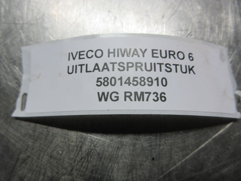Iveco 5801458910 UITLAATSPRUITSTUK HI WAY EURO 6 480 PK - Πολλαπλή εξαγωγής για Φορτηγό: φωτογραφία 5 Iveco 5801458910 UITLAATSPRUITSTUK HI WAY EURO 6 480 PK - Πολλαπλή εξαγωγής για Φορτηγό: φωτογραφία 5