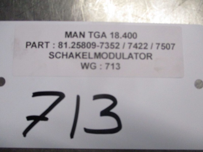 MAN TGX 81.25809-7352 / 7422 / 7507 SCHAKELMODULATOR EURO 5 - Συμπλέκτης και ανταλλακτικά για Φορτηγό: φωτογραφία 3 MAN TGX 81.25809-7352 / 7422 / 7507 SCHAKELMODULATOR EURO 5 - Συμπλέκτης και ανταλλακτικά για Φορτηγό: φωτογραφία 3