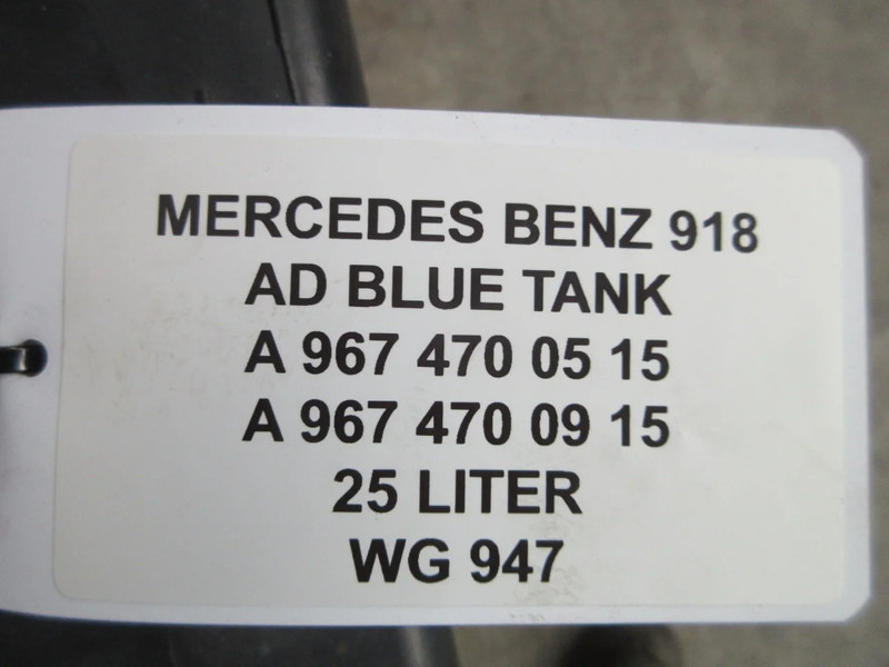Ρεζερβουάρ καυσίμου για Φορτηγό Mercedes-Benz A 967 470 09 15// A 967 470 05 15: φωτογραφία 12