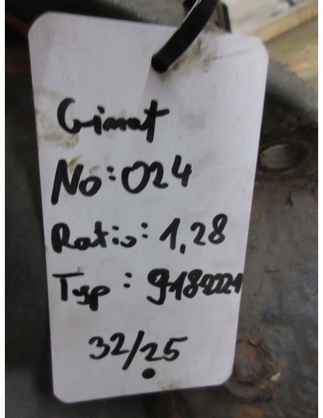 Sisu RATIO 1.28 TYPE 9182221 32/25 SISU / GINAF EIND KLOK - Διαφορικό για Φορτηγό: φωτογραφία 5 Sisu RATIO 1.28 TYPE 9182221 32/25 SISU / GINAF EIND KLOK - Διαφορικό για Φορτηγό: φωτογραφία 5