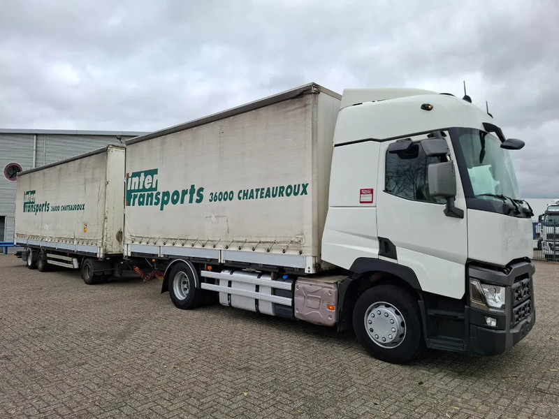 Renault T480 COMFORT / DOUBLE TANK / TIR LINE / TUV:30-03-2026 / THROUGH LOADING SYSTEM / LWDS / AUTOMATIC / EURO-6 / 2017 - Φορτηγό μουσαμάς: φωτογραφία 2 Renault T480 COMFORT / DOUBLE TANK / TIR LINE / TUV:30-03-2026 / THROUGH LOADING SYSTEM / LWDS / AUTOMATIC / EURO-6 / 2017 - Φορτηγό μουσαμάς: φωτογραφία 2