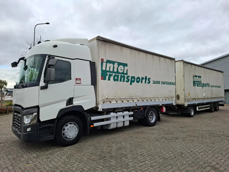 Renault T480 COMFORT / DOUBLE TANK / TIR LINE / TUV:30-03-2026 / THROUGH LOADING SYSTEM / LWDS / AUTOMATIC / EURO-6 / 2017 - Φορτηγό μουσαμάς: φωτογραφία 1 Renault T480 COMFORT / DOUBLE TANK / TIR LINE / TUV:30-03-2026 / THROUGH LOADING SYSTEM / LWDS / AUTOMATIC / EURO-6 / 2017 - Φορτηγό μουσαμάς: φωτογραφία 1