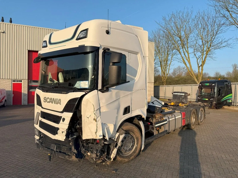 Scania NGS R450 / RETARDER / 6X2 / LIFT+LENKASCHE / GERMAN TRUCK / FULL AIR / 476439 KM / AUTOMATIC / EURO-6 / 2022 - Φορτηγό μεταφοράς εμπορευματοκιβωτίων/ Κινητό αμάξωμα: φωτογραφία 1 Scania NGS R450 / RETARDER / 6X2 / LIFT+LENKASCHE / GERMAN TRUCK / FULL AIR / 476439 KM / AUTOMATIC / EURO-6 / 2022 - Φορτηγό μεταφοράς εμπορευματοκιβωτίων/ Κινητό αμάξωμα: φωτογραφία 1