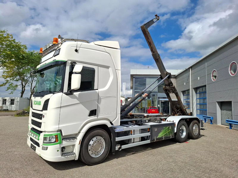 Scania NGS R500 / RETARDER / AJK HOOK 22 TON / LIFT+LENKACHSE / TUV:17-06-2026 / NAVI / LWDS / ALCOA / LEATHER / AUTOMATIC / EURO-6 / 2 - Φορτηγό φόρτωσης γάντζου: φωτογραφία 1 Scania NGS R500 / RETARDER / AJK HOOK 22 TON / LIFT+LENKACHSE / TUV:17-06-2026 / NAVI / LWDS / ALCOA / LEATHER / AUTOMATIC / EURO-6 / 2 - Φορτηγό φόρτωσης γάντζου: φωτογραφία 1