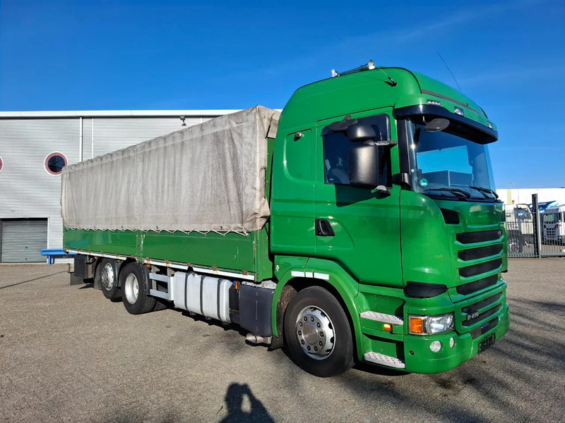 Scania R410 / GERMAN TRUCK / RETARDER / LIFT+LENKACHSE / SLIDING ROOF / SMART TACHO / PARK AIRCO / NAVI / LWDS / AUTOMATIC / EURO-6 / 2 - Φορτηγό μουσαμάς: φωτογραφία 2 Scania R410 / GERMAN TRUCK / RETARDER / LIFT+LENKACHSE / SLIDING ROOF / SMART TACHO / PARK AIRCO / NAVI / LWDS / AUTOMATIC / EURO-6 / 2 - Φορτηγό μουσαμάς: φωτογραφία 2