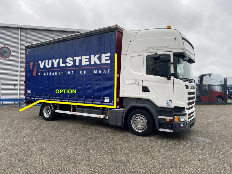 Scania R450 / RETARDER / FULL-AIR / LWDS / DOUBLE TANK / SLIDING ROOF / ONLY:763634 KM / AUTOMATIC / EURO-6 / 2016 - Φορτηγό κόφα: φωτογραφία 4 Scania R450 / RETARDER / FULL-AIR / LWDS / DOUBLE TANK / SLIDING ROOF / ONLY:763634 KM / AUTOMATIC / EURO-6 / 2016 - Φορτηγό κόφα: φωτογραφία 4