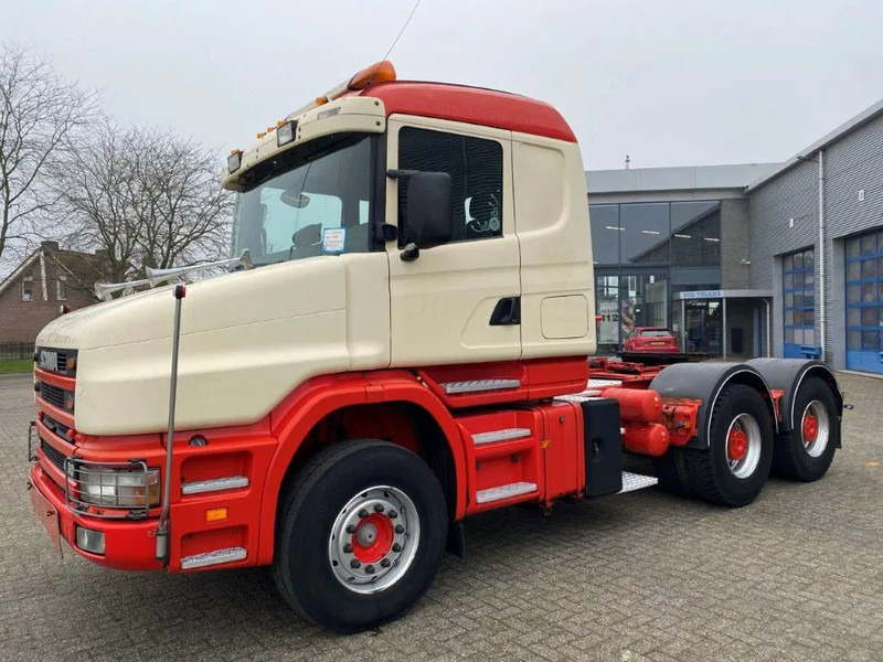 Scania T144-460 / HYDRAULICS / RETARDER / BIG AXLE / FULL STEEL / BELGIUM TRUCK / VERY NICE STATE / ONLY 449974-KM / 6X4 / EURO2 / 2001 - Τράκτορας: φωτογραφία 1 Scania T144-460 / HYDRAULICS / RETARDER / BIG AXLE / FULL STEEL / BELGIUM TRUCK / VERY NICE STATE / ONLY 449974-KM / 6X4 / EURO2 / 2001 - Τράκτορας: φωτογραφία 1