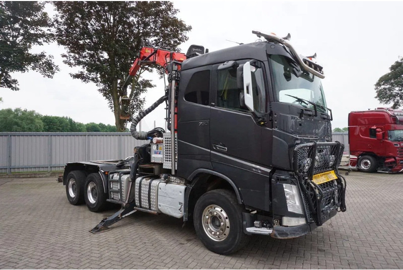 Volvo FH16-750 / ENGINE RUNNING / 6x4 / RETARDER / BIG AXLE / VEB+ / PALFINGER FD250 / EURO-6 / 2016 - Φορτηγό ξυλείας, Φορτηγό με γερανό: φωτογραφία 4 Volvo FH16-750 / ENGINE RUNNING / 6x4 / RETARDER / BIG AXLE / VEB+ / PALFINGER FD250 / EURO-6 / 2016 - Φορτηγό ξυλείας, Φορτηγό με γερανό: φωτογραφία 4
