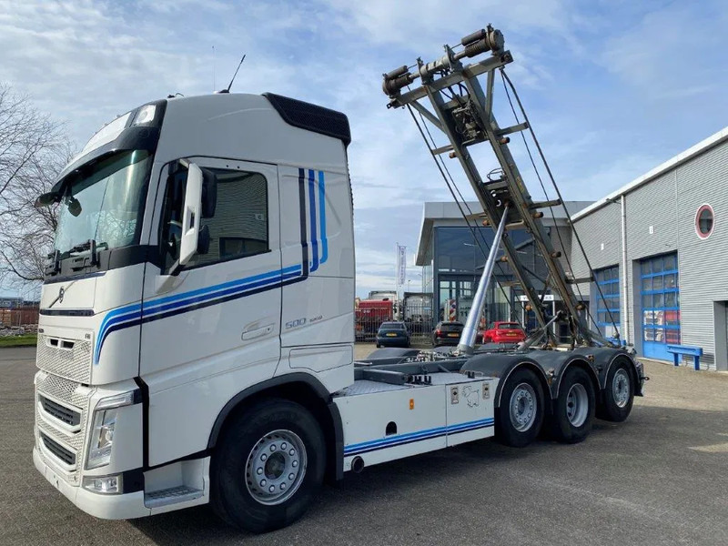 Volvo FH4-500 / 8X2 / VEB+ / DYNAMIC STEERING / FULL-AIR / 2XLIFT+LENKACHSE / TOP CONDITION / ONLY:488030KM / AUTOMATIC / EURO-6 / 201 - Φορτηγό με σύστημα καλωδίων: φωτογραφία 1 Volvo FH4-500 / 8X2 / VEB+ / DYNAMIC STEERING / FULL-AIR / 2XLIFT+LENKACHSE / TOP CONDITION / ONLY:488030KM / AUTOMATIC / EURO-6 / 201 - Φορτηγό με σύστημα καλωδίων: φωτογραφία 1