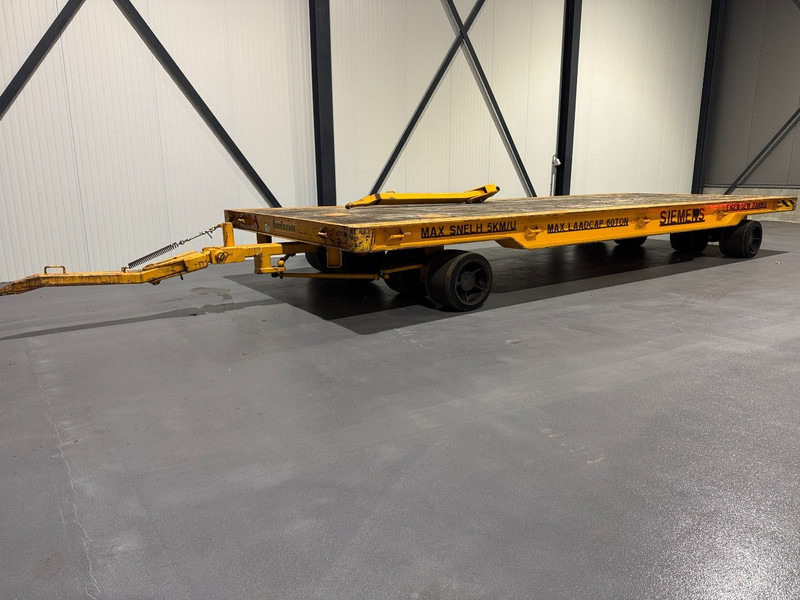 Buiscar Industrial Drawbar Trailer 60 Tons 4-8 - Τρέιλερ πλατφόρμα/ Καρότσα: φωτογραφία 1 Buiscar Industrial Drawbar Trailer 60 Tons 4-8 - Τρέιλερ πλατφόρμα/ Καρότσα: φωτογραφία 1