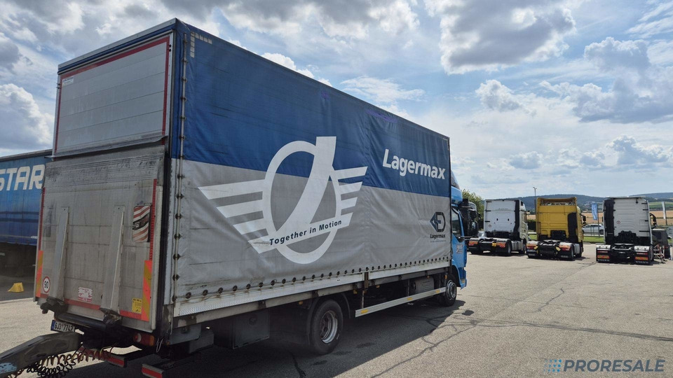 DAF LF 260 FA EURO 6 valník s plachtou + hydraulické čelo - prodejné jen s přívěsem GTS P0471Z - cena je za celou soupravu - Φορτηγό μουσαμάς: φωτογραφία 4 DAF LF 260 FA EURO 6 valník s plachtou + hydraulické čelo - prodejné jen s přívěsem GTS P0471Z - cena je za celou soupravu - Φορτηγό μουσαμάς: φωτογραφία 4