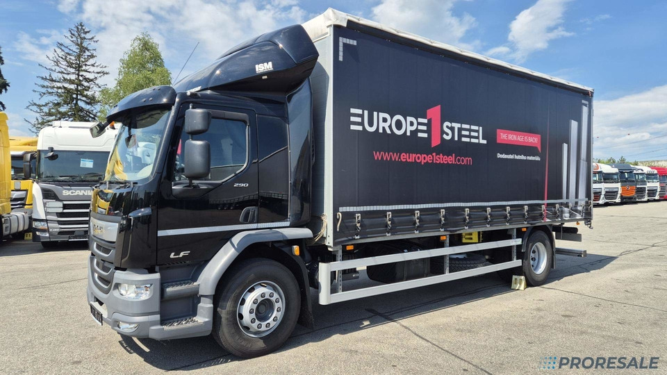 DAF LF 290 FA Sleeper Cab EURO 6 - valník s plachtou - Φορτηγό μουσαμάς: φωτογραφία 2 DAF LF 290 FA Sleeper Cab EURO 6 - valník s plachtou - Φορτηγό μουσαμάς: φωτογραφία 2