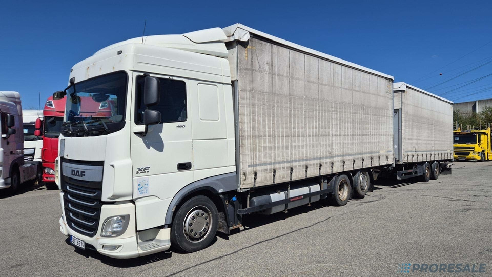 DAF XF 410 FAR SC EURO 6 - velkoobjemová souprava - prodejné jen s přívěsem SCHWARZMÜLLER TPA 2/E - cena je za celou soupravu - Φορτηγό μουσαμάς: φωτογραφία 2 DAF XF 410 FAR SC EURO 6 - velkoobjemová souprava - prodejné jen s přívěsem SCHWARZMÜLLER TPA 2/E - cena je za celou soupravu - Φορτηγό μουσαμάς: φωτογραφία 2