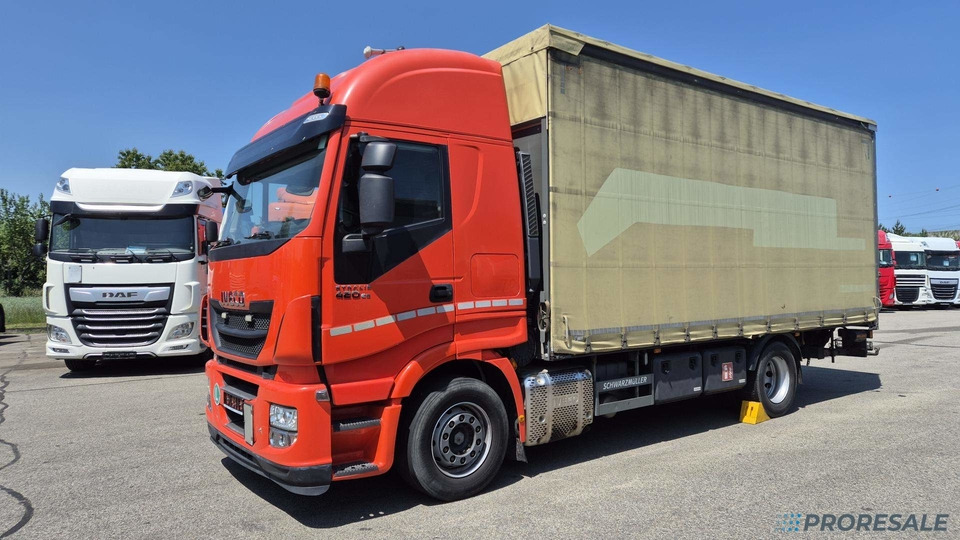 IVECO STRALIS AS 190S42 EURO 6 - valník s plachtou + hydraulické čelo - Φορτηγό μουσαμάς: φωτογραφία 2 IVECO STRALIS AS 190S42 EURO 6 - valník s plachtou + hydraulické čelo - Φορτηγό μουσαμάς: φωτογραφία 2