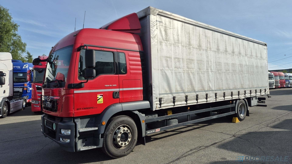 MAN TGM 18.320 EURO 6 valník s plachtou - Φορτηγό μουσαμάς: φωτογραφία 2 MAN TGM 18.320 EURO 6 valník s plachtou - Φορτηγό μουσαμάς: φωτογραφία 2