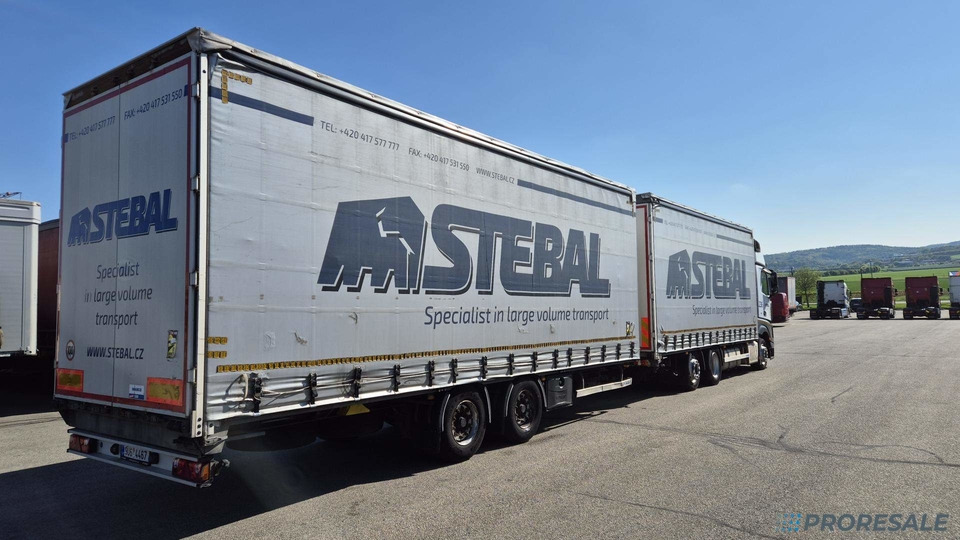 MERCEDES-BENZ ACTROS 2542 6X2 EURO 6 velkoobjemová souprava - prodejné jen s přívěsem PANAV P0465Z - cena je za celou soupravu - Φορτηγό μουσαμάς: φωτογραφία 3 MERCEDES-BENZ ACTROS 2542 6X2 EURO 6 velkoobjemová souprava - prodejné jen s přívěsem PANAV P0465Z - cena je za celou soupravu - Φορτηγό μουσαμάς: φωτογραφία 3