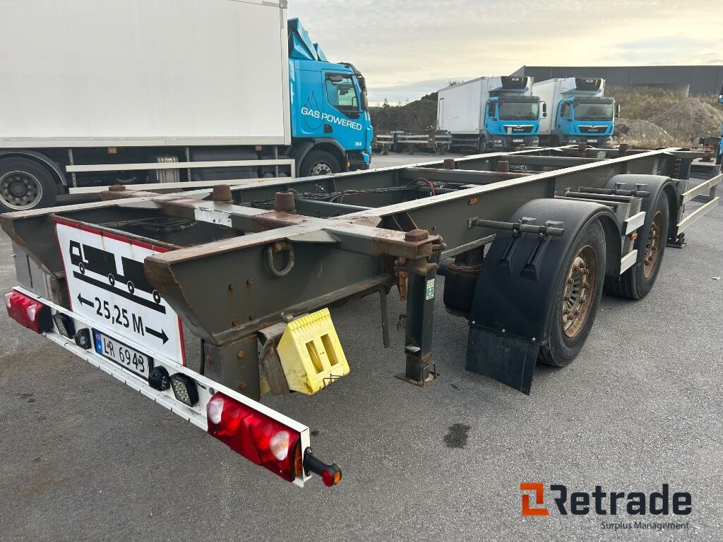 2014 Container henger F.A.G EU-Godkjent - Ρυμούλκα μεταφοράς εμπορευματοκιβωτίων/ Κινητό αμάξωμα: φωτογραφία 3 2014 Container henger F.A.G EU-Godkjent - Ρυμούλκα μεταφοράς εμπορευματοκιβωτίων/ Κινητό αμάξωμα: φωτογραφία 3