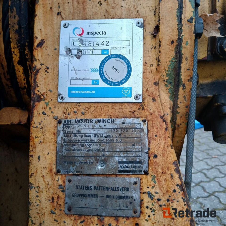 Atlas Copco OWK 513-56 Spil - Βίντσι: φωτογραφία 4 Atlas Copco OWK 513-56 Spil - Βίντσι: φωτογραφία 4
