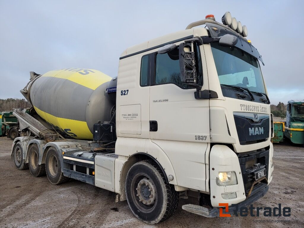 Betongbil betongroterare MAN TGX 35.500 8X4-4 BL Euro 6 - Μπετονιέρα φορτηγό: φωτογραφία 3 Betongbil betongroterare MAN TGX 35.500 8X4-4 BL Euro 6 - Μπετονιέρα φορτηγό: φωτογραφία 3