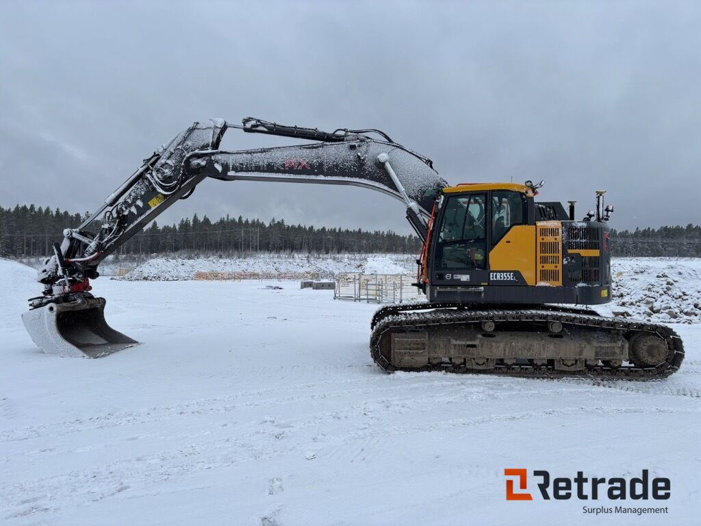 Grävmaskin Volvo Ecr355 EL - 2021 Leica MC1 - Κατασκευή μηχανήματα: φωτογραφία 2 Grävmaskin Volvo Ecr355 EL - 2021 Leica MC1 - Κατασκευή μηχανήματα: φωτογραφία 2