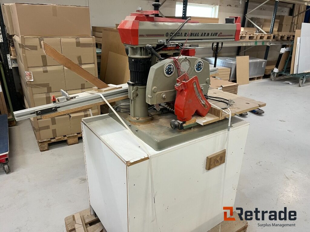 Industrimaskiner OMGA Radial Arm Sav RN 350 Ø 300 Afkorter sav - Βιομηχανικός εξοπλισμός: φωτογραφία 4 Industrimaskiner OMGA Radial Arm Sav RN 350 Ø 300 Afkorter sav - Βιομηχανικός εξοπλισμός: φωτογραφία 4