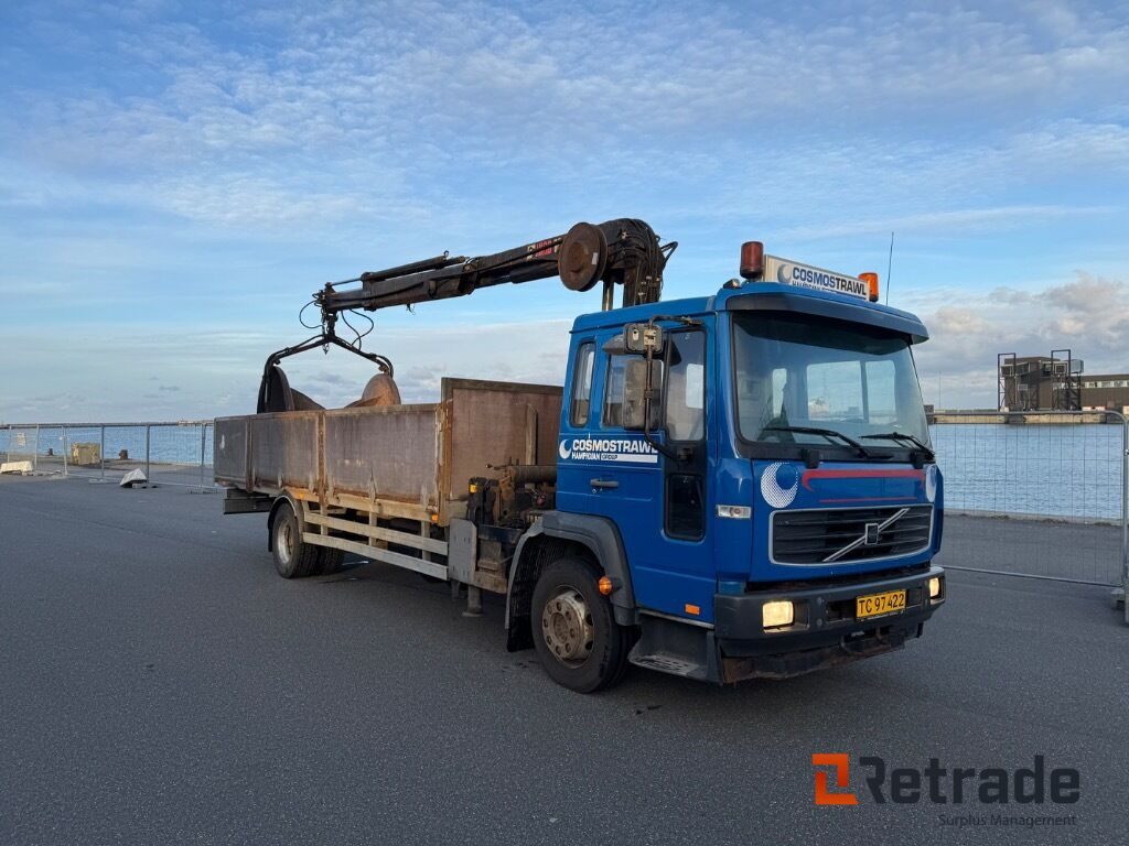 Kranbil VOLVO FL 612 - Φορτηγό με ανοιχτή καρότσα, Φορτηγό με γερανό: φωτογραφία 2 Kranbil VOLVO FL 612 - Φορτηγό με ανοιχτή καρότσα, Φορτηγό με γερανό: φωτογραφία 2