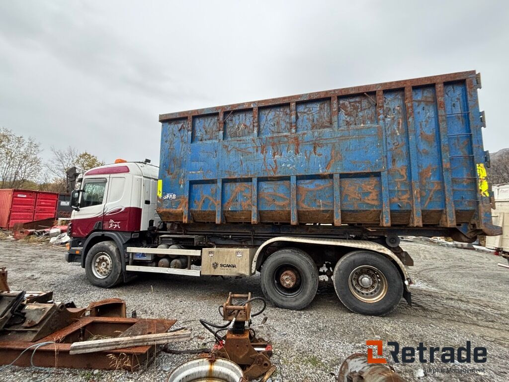 Krokbil Scania 124G - Φορτηγό φόρτωσης γάντζου: φωτογραφία 5 Krokbil Scania 124G - Φορτηγό φόρτωσης γάντζου: φωτογραφία 5