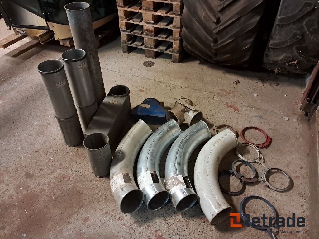 Lot med rør til Korntransport Kongskilde Ø160mm - Εξοπλισμός μετά τη συγκομιδή: φωτογραφία 2 Lot med rør til Korntransport Kongskilde Ø160mm - Εξοπλισμός μετά τη συγκομιδή: φωτογραφία 2