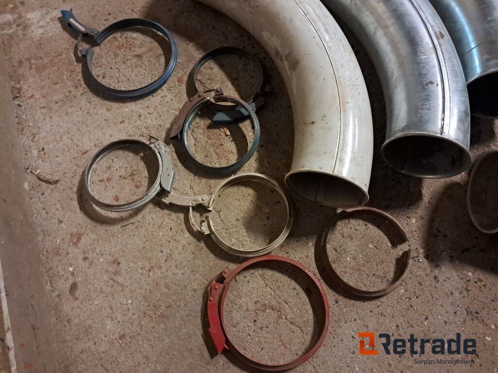 Lot med rør til Korntransport Kongskilde Ø160mm - Εξοπλισμός μετά τη συγκομιδή: φωτογραφία 5 Lot med rør til Korntransport Kongskilde Ø160mm - Εξοπλισμός μετά τη συγκομιδή: φωτογραφία 5